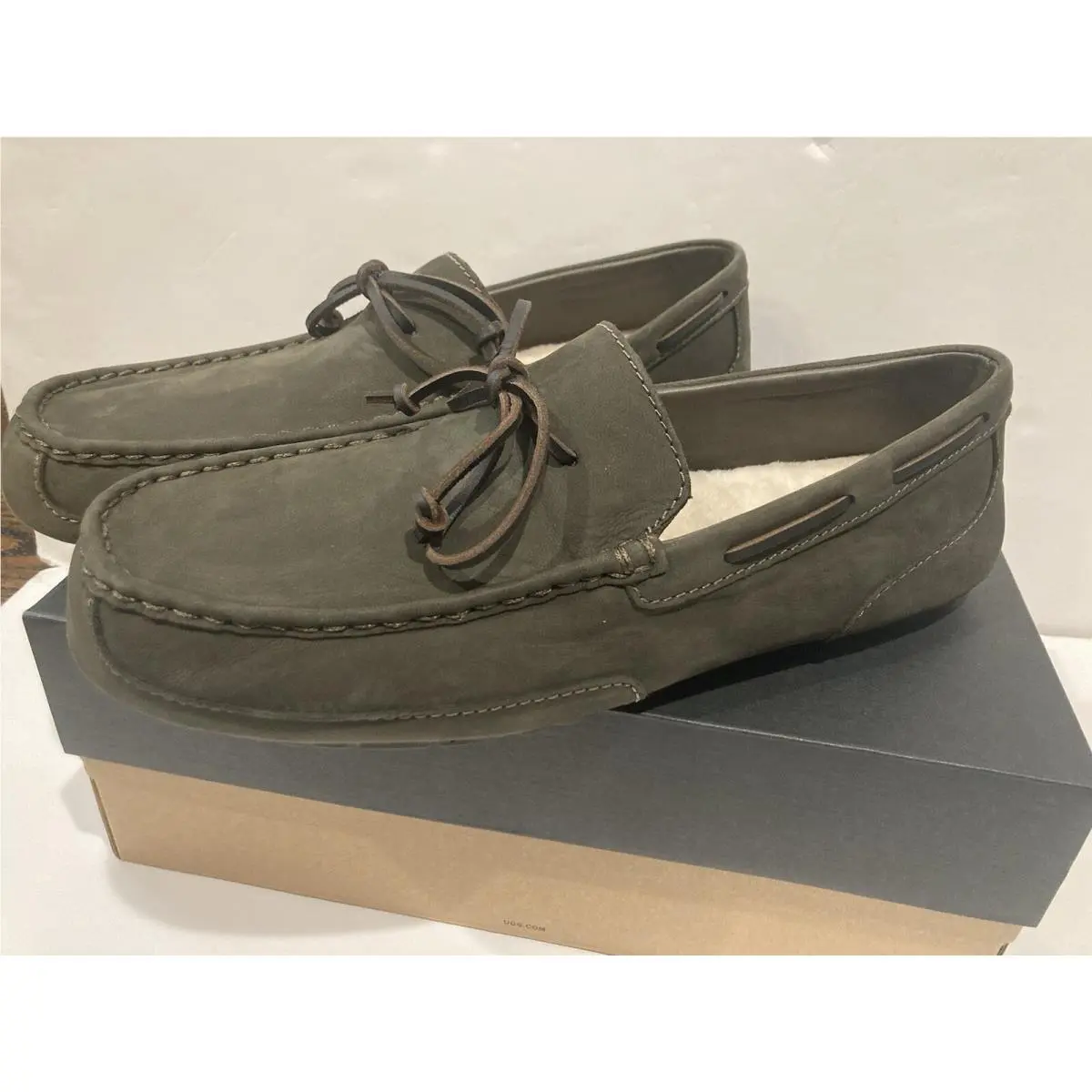 Ugg Men Chester Capra Slipper Shoes Size 12 1137230 Grey by UGG