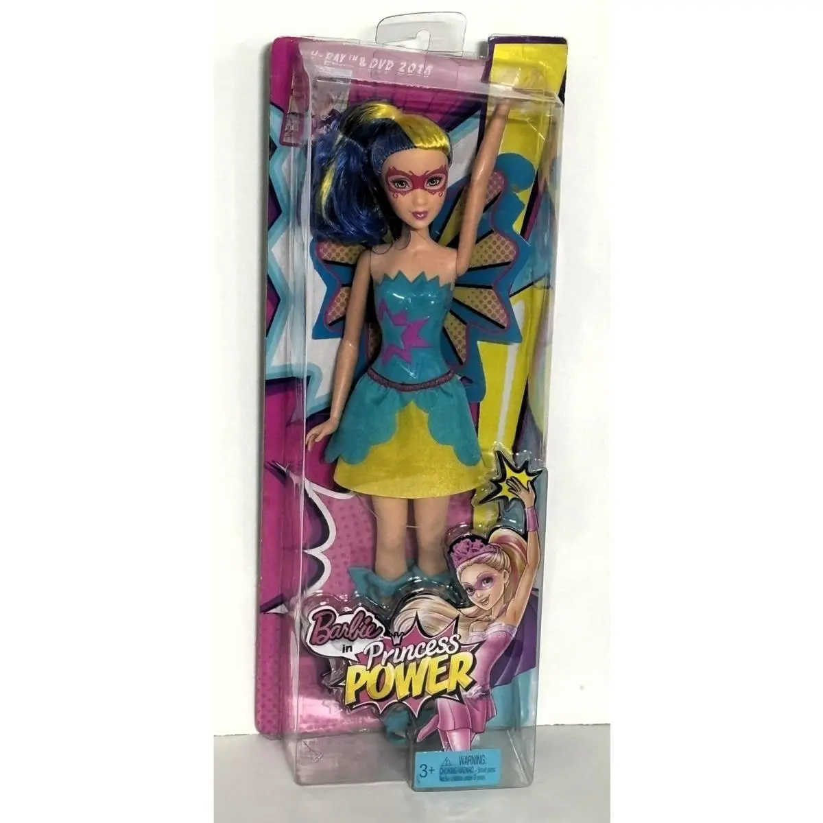 Barbie Dolls 2005 - 2016 U Pick Barbie Princess Power Blue Butterfly Doll 2014
