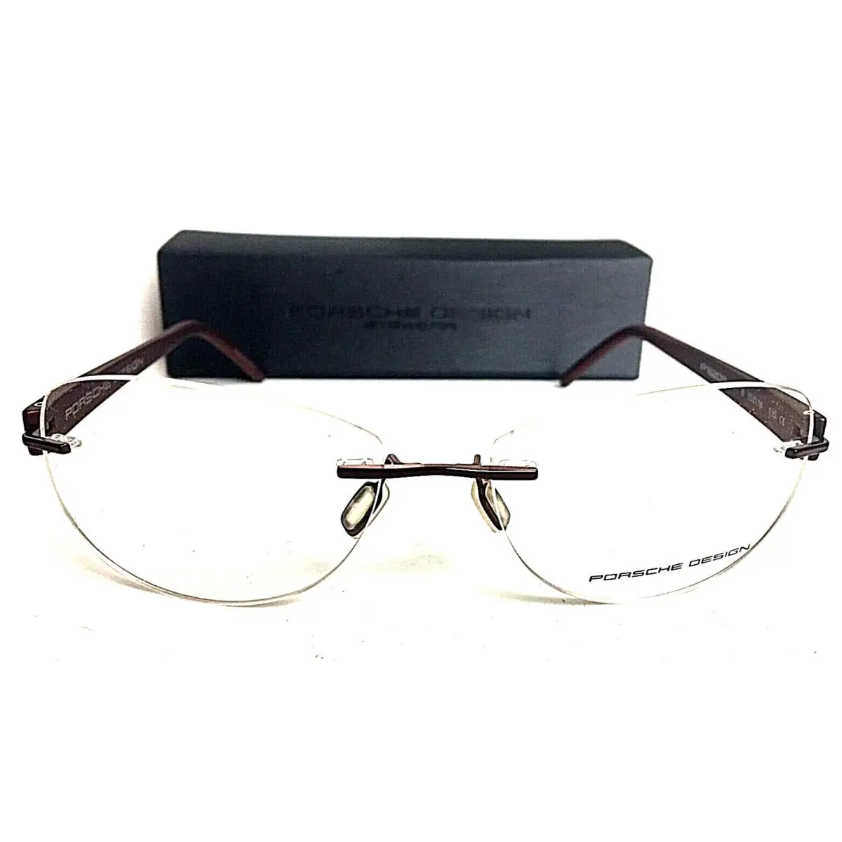 Porsche Design P8209 P 8209 B Rimless 55mm Women`s Eyeglasses Frame Italy