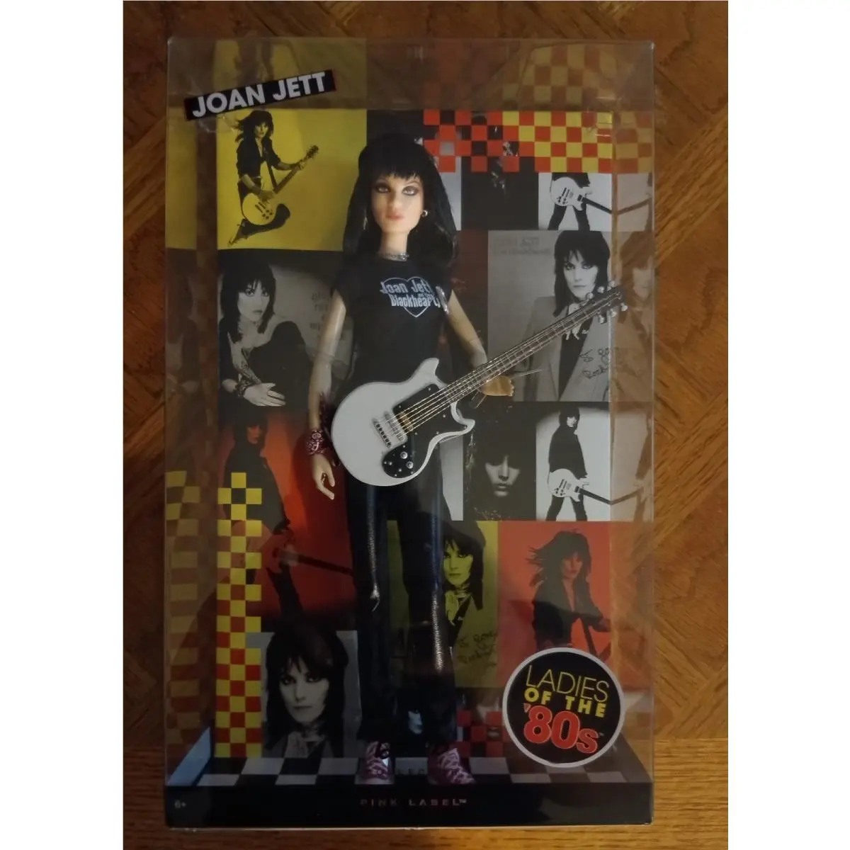 Barbie Collector Joan Jett Ladies OF The `80S Doll Pink Label 2009 Mattel R4461