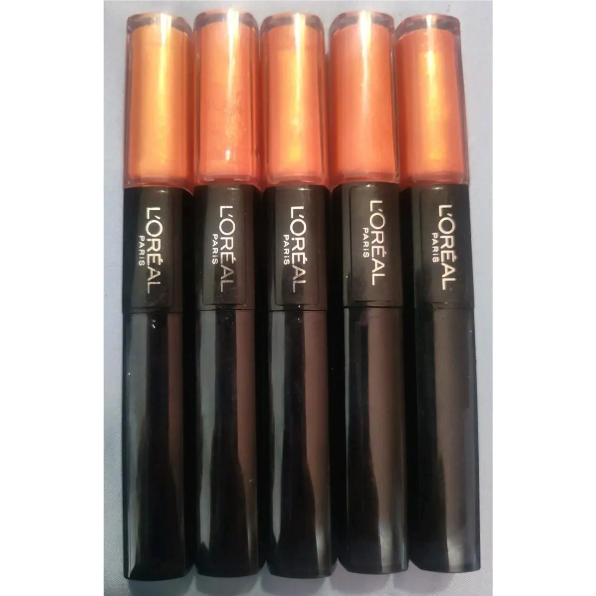 6 Pack L`oreal Infallible Pro-last 2-Step Lipstick 207 Perpetual Apricot by L'Oréal