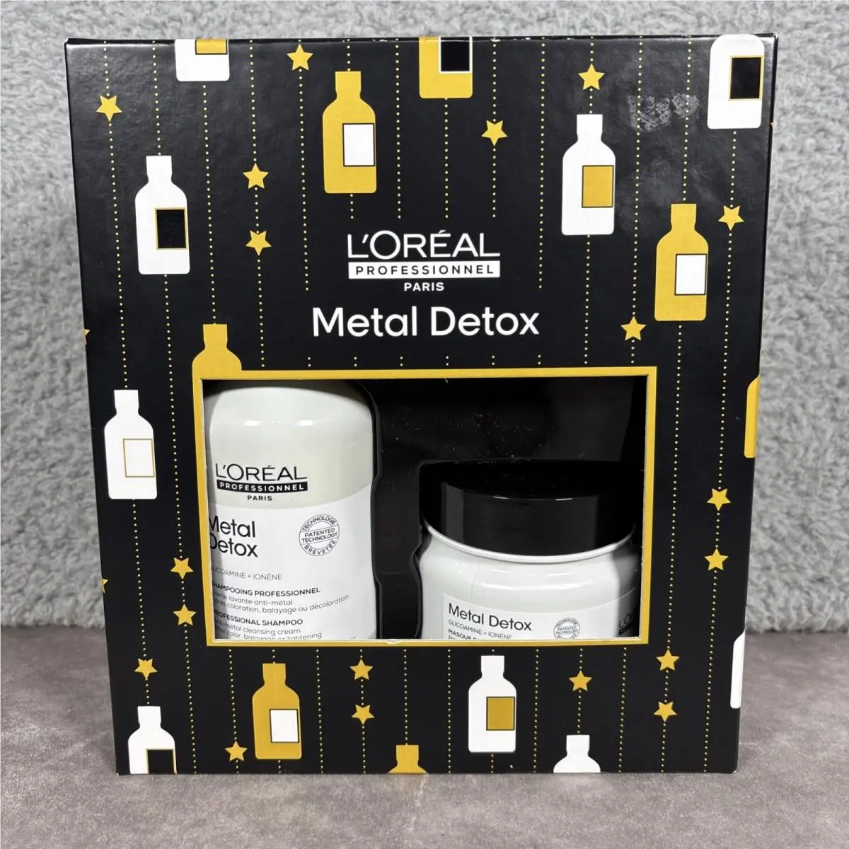 L`oréal Professionnel Serie Expert Metal Detox Shampoo 500mL + Mask 250mL Set by L'Oréal