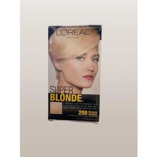 Lot OF 6 Boxes L`oreal Paris Hair Color 200 Bleach Blonde Ugly Box by L'Oréal