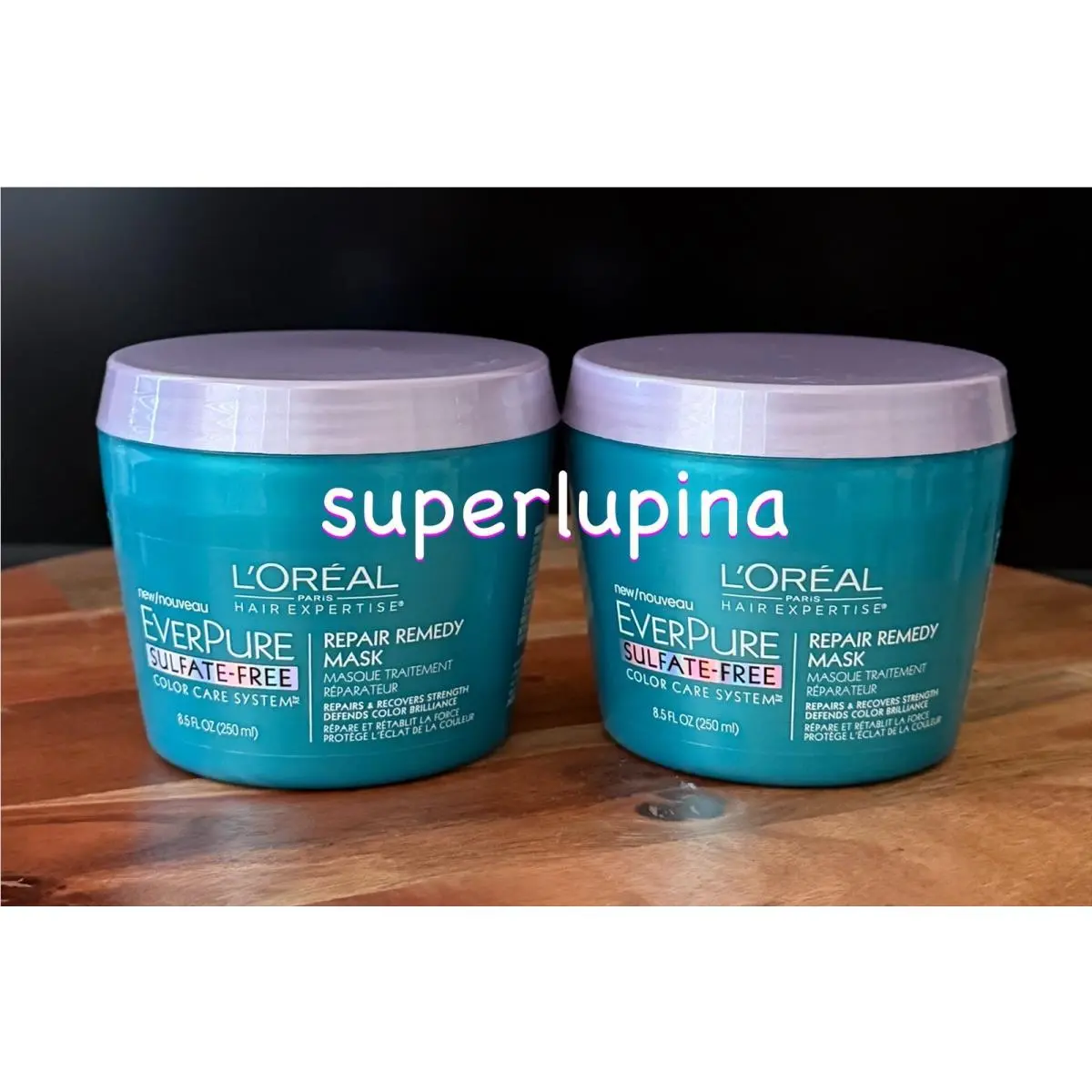 2x L`oreal Everpure Repair Remedy Mask 8.5 Fl.oz by L'Oréal