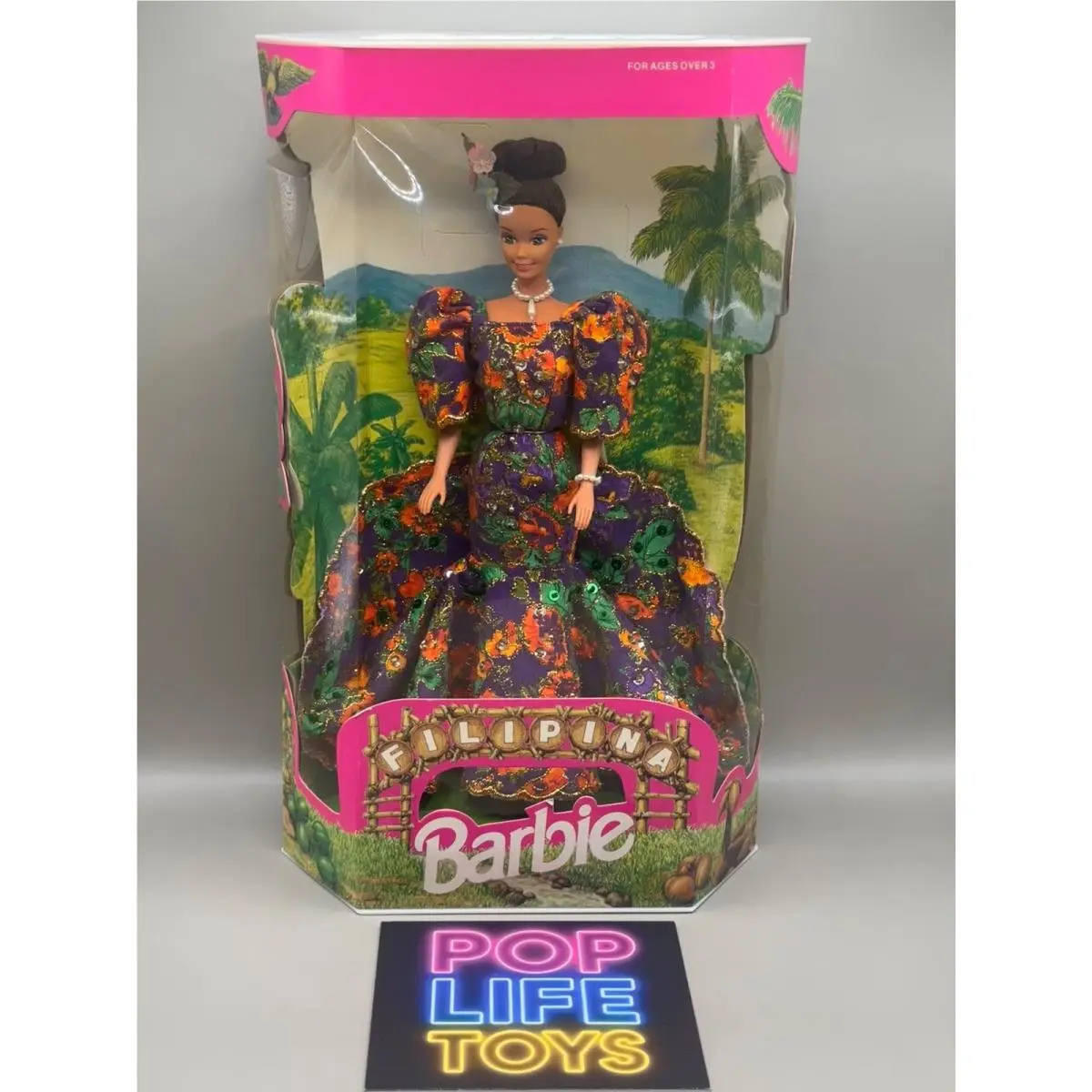 Vintage 1993 Mattel Foreign Issue LE 1000 “filipina Barbie” 60481-9895 Nrfb