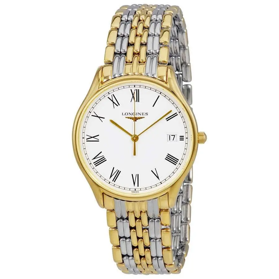 Lyre White Dial Two-tone Ladies Watch L4.759.2.11.7 by Longines