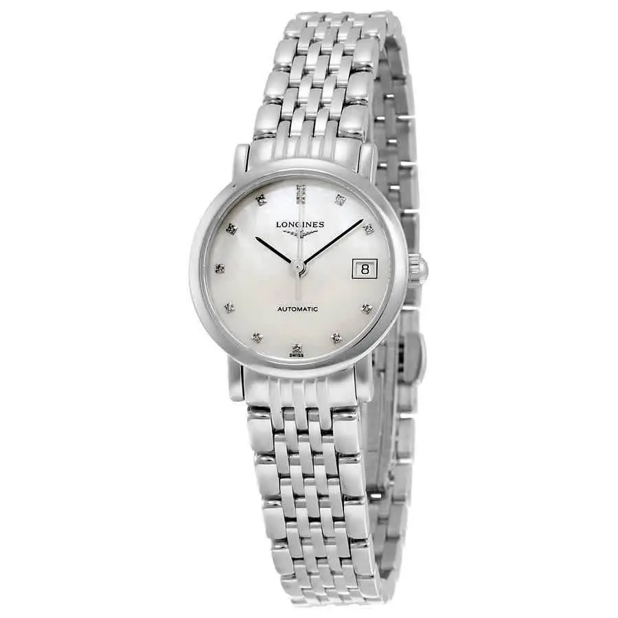 Elegant Mop Dial Ladies Watch L43094876 by Longines