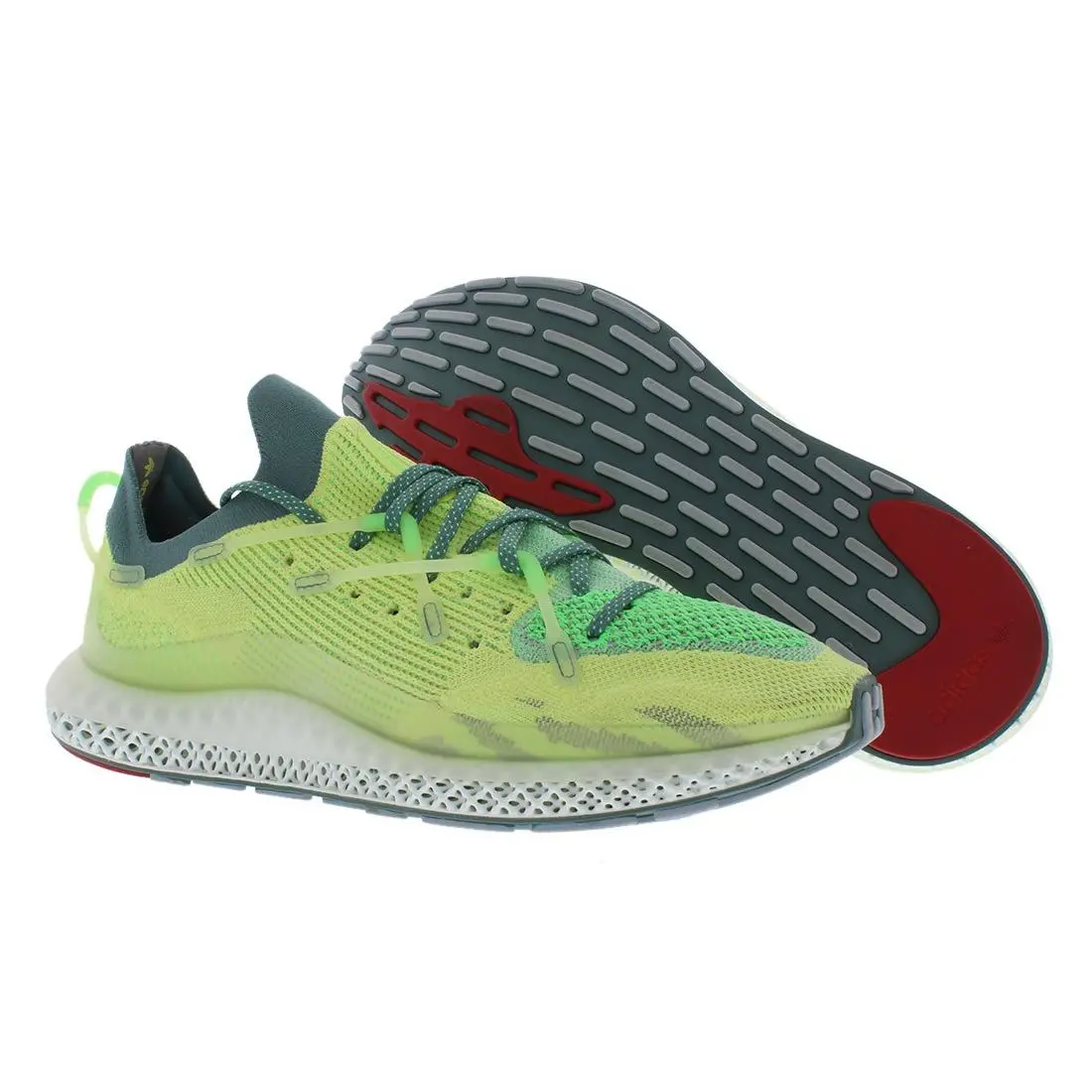 Adidas 4D Fusio Mens Shoes Size 12.5 Color: Semi Frozen Yellow/hazy