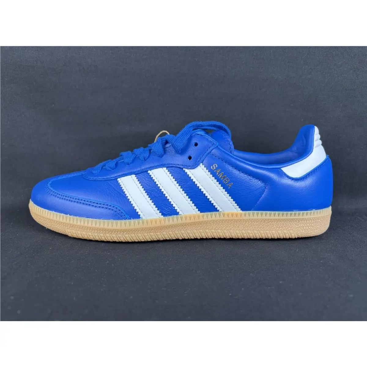 Adidas Samba OG Blue Cloud White Gum Men`s Shoes Sneaker Multi Sizes JR0882