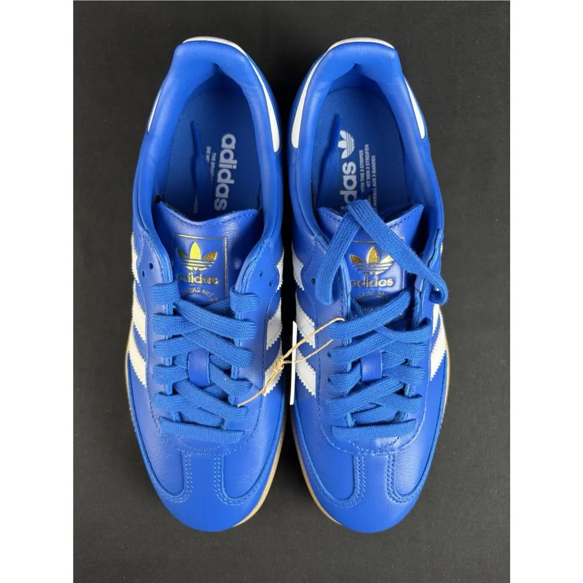 Adidas shoes - Samba OG Blue Cloud White Gum - JR0882 - Blue 4