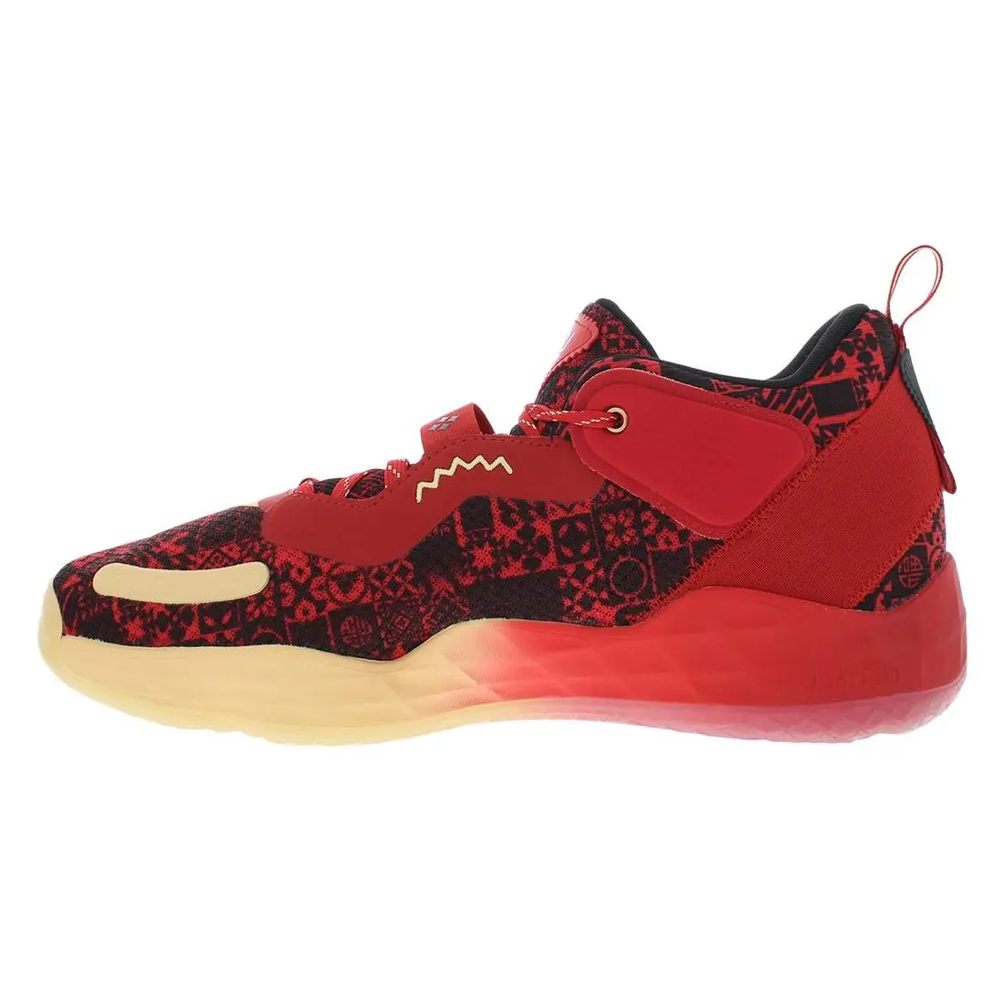 Adidas shoes - Red/Black, Main: Red 1