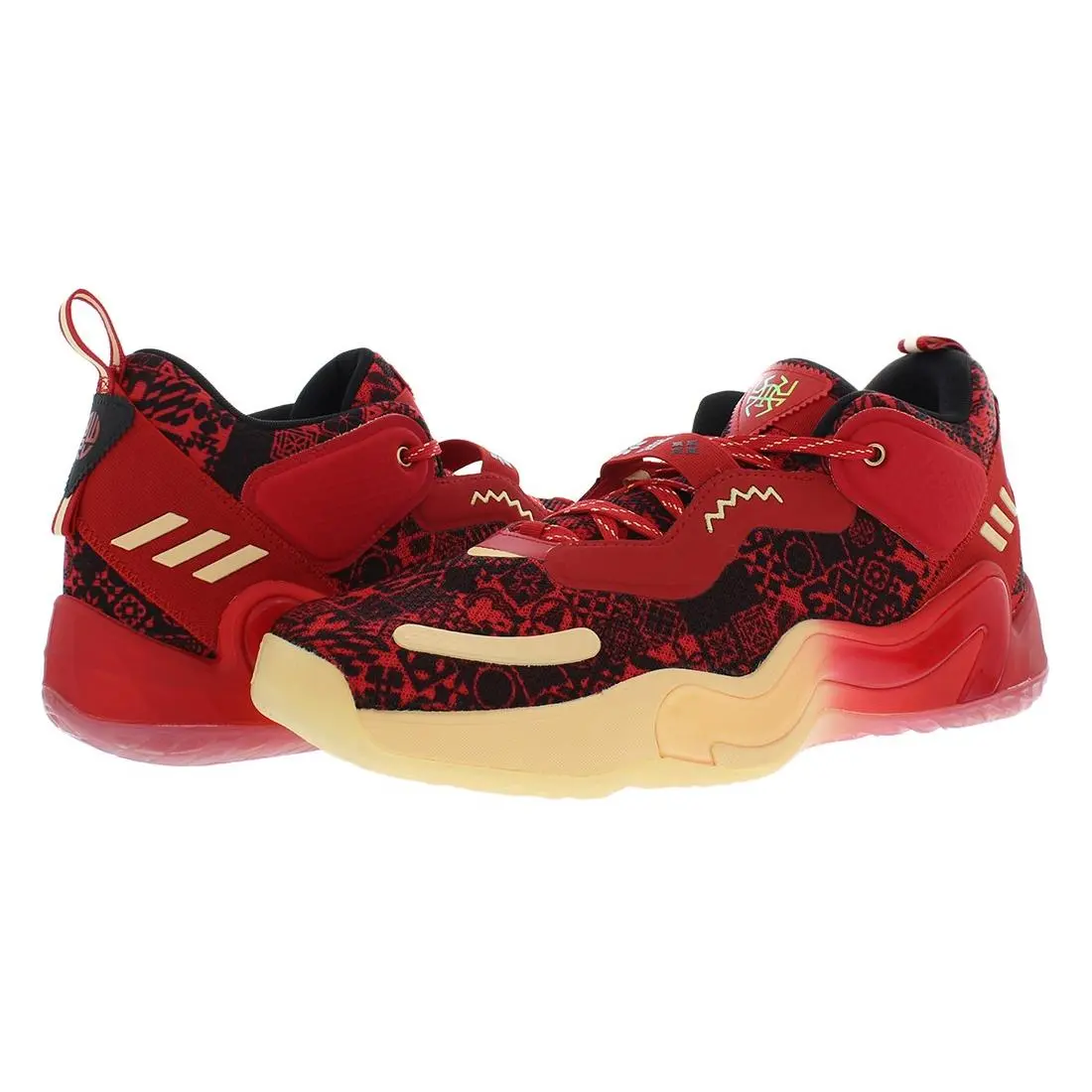 Adidas shoes - Red/Black, Main: Red 4