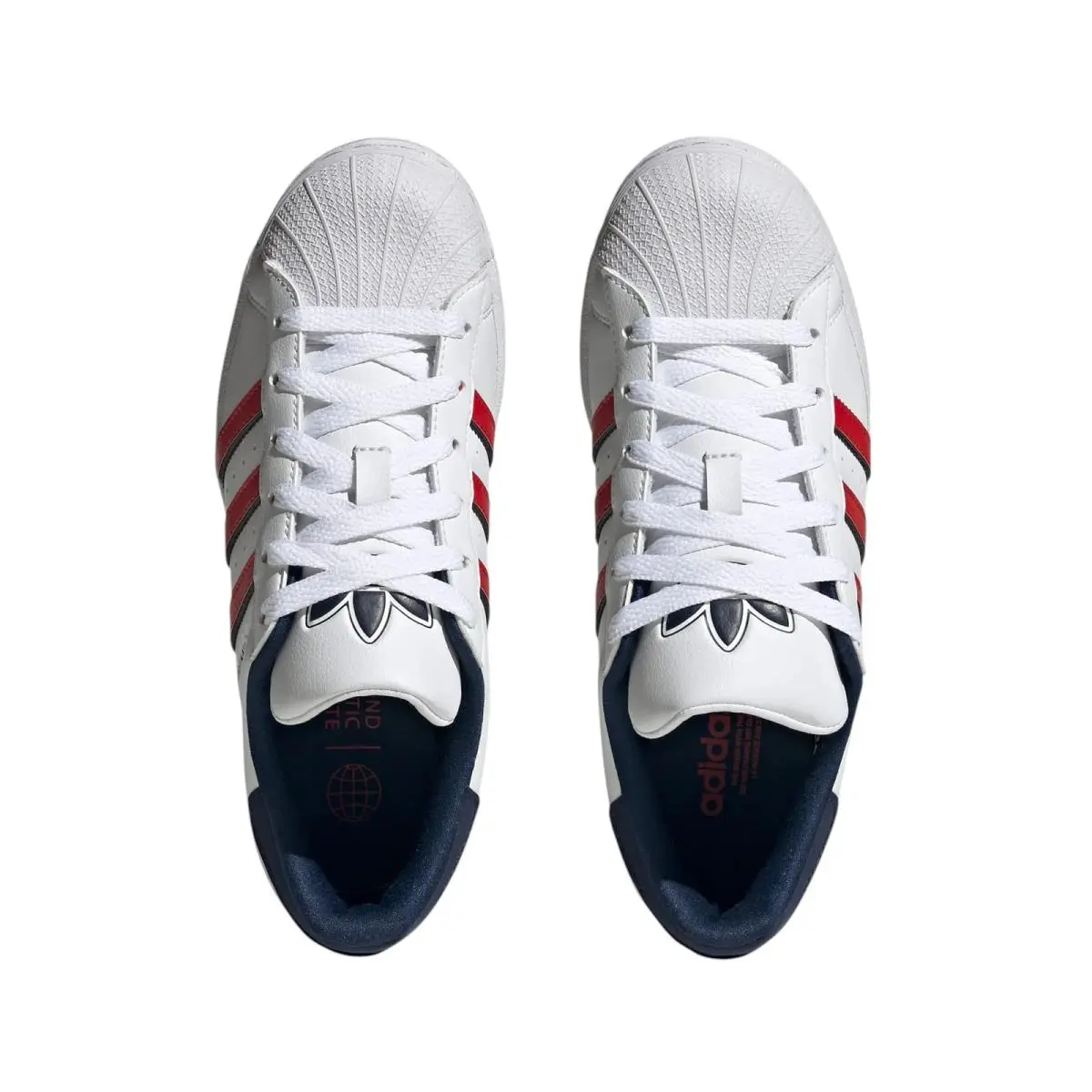 Adidas shoes - White Scarlet Indigo 4