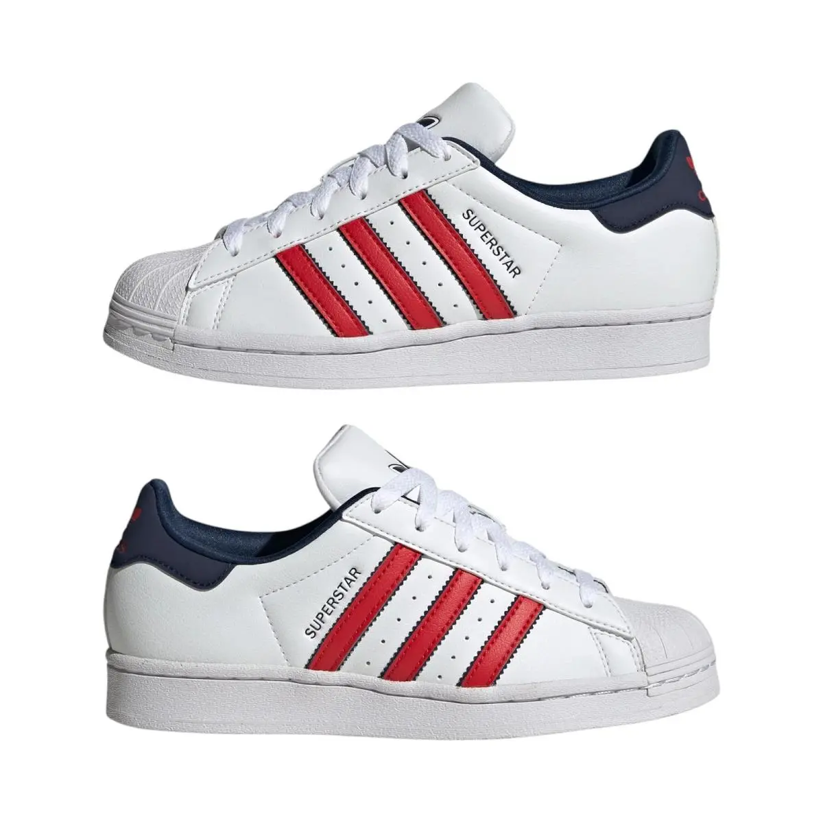 Adidas shoes - White Scarlet Indigo 22