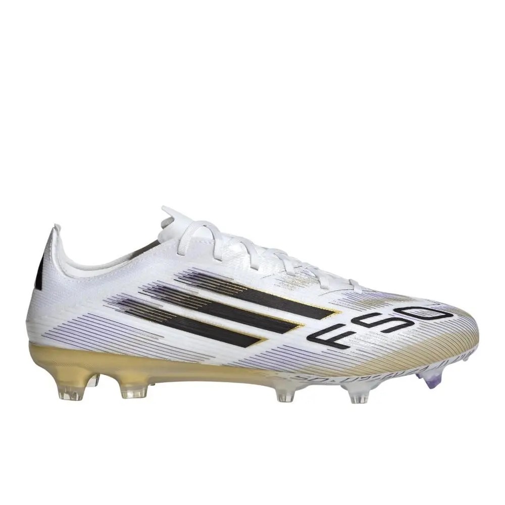 Adidas F50 Pro Firm Ground Mens White Sneakers Athletic Shoes JH7686