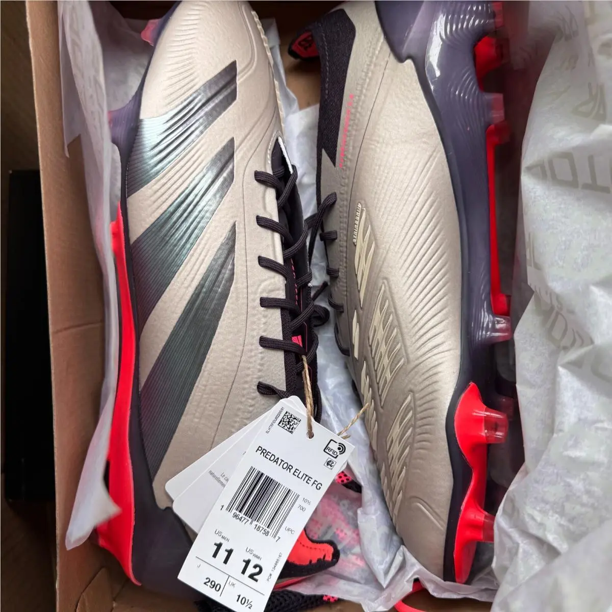 Adidas shoes - adidas Predator - Predator - IF8868 - Platinum Metallic 10