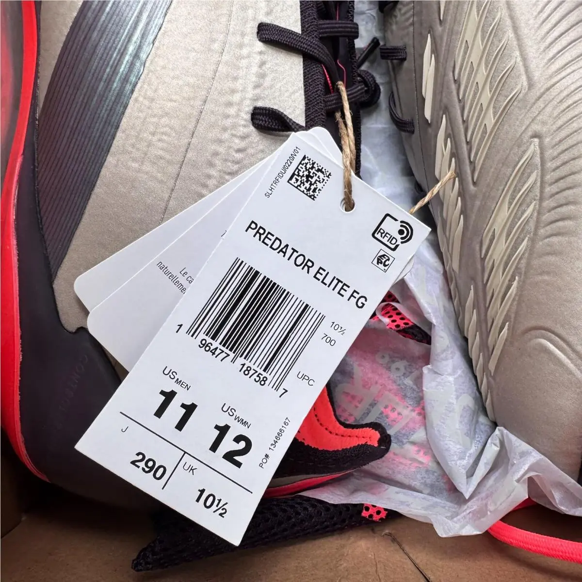 Adidas shoes - adidas Predator - Predator - IF8868 - Platinum Metallic 11
