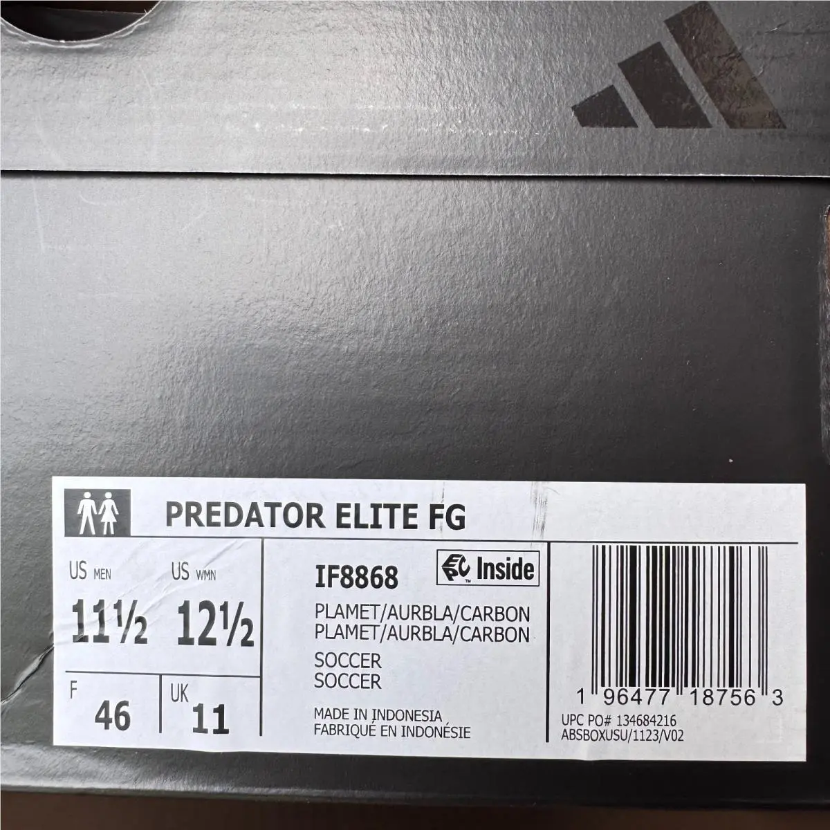 Adidas shoes - adidas Predator - Predator - IF8868 - Platinum Metallic 12