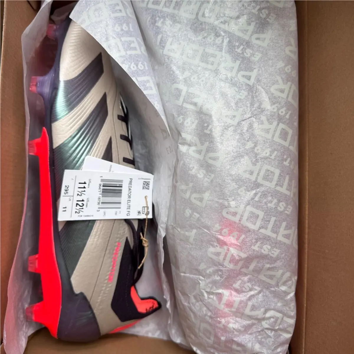 Adidas shoes - adidas Predator - Predator - IF8868 - Platinum Metallic 31