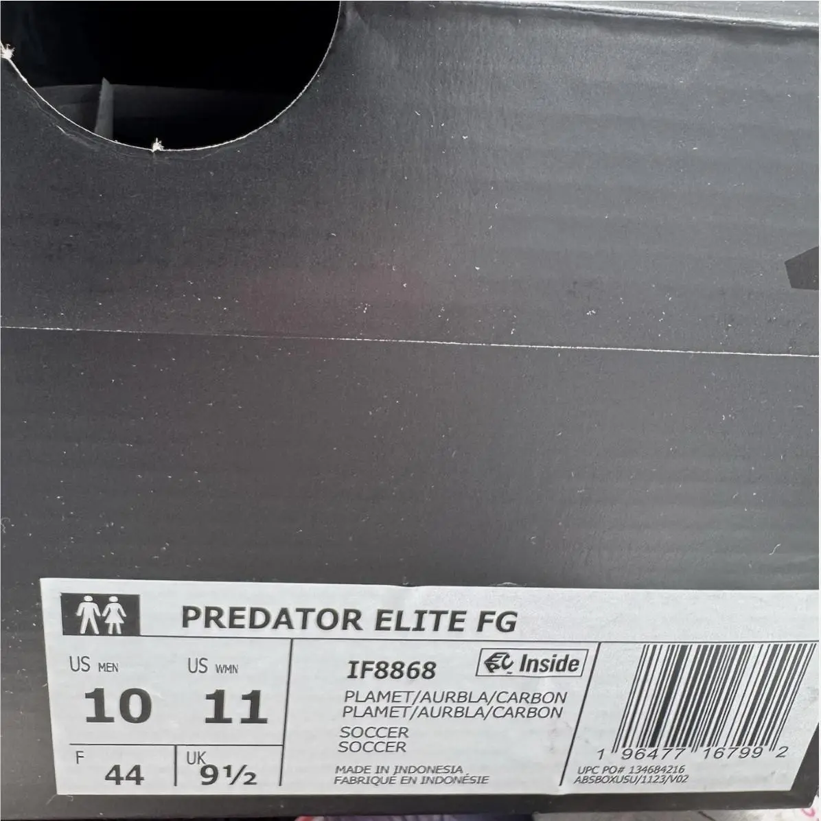 Adidas shoes - adidas Predator - Predator - IF8868 - Platinum Metallic 34