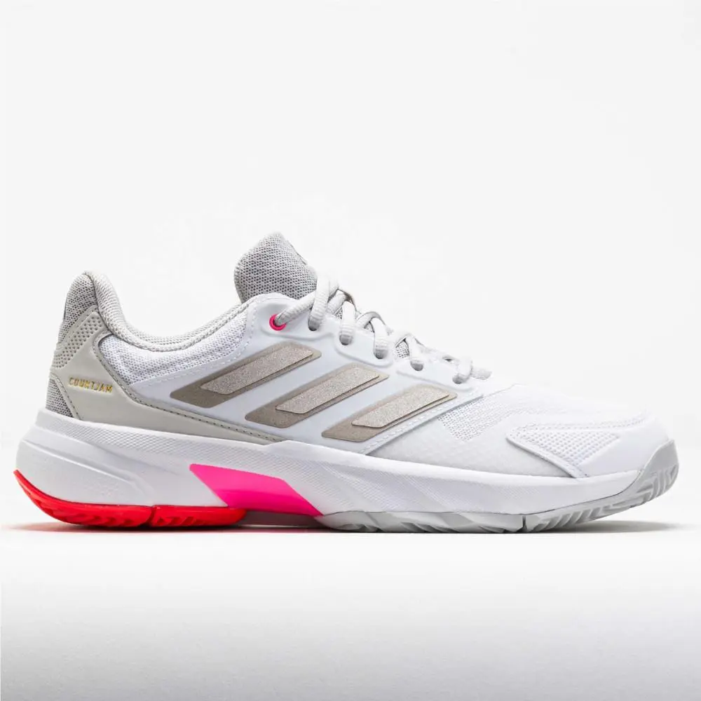 Courtjam Control 3 IH2968 Sneakers Womens 9.5 White Tennis Shoes ZOGG3203 by Adidas