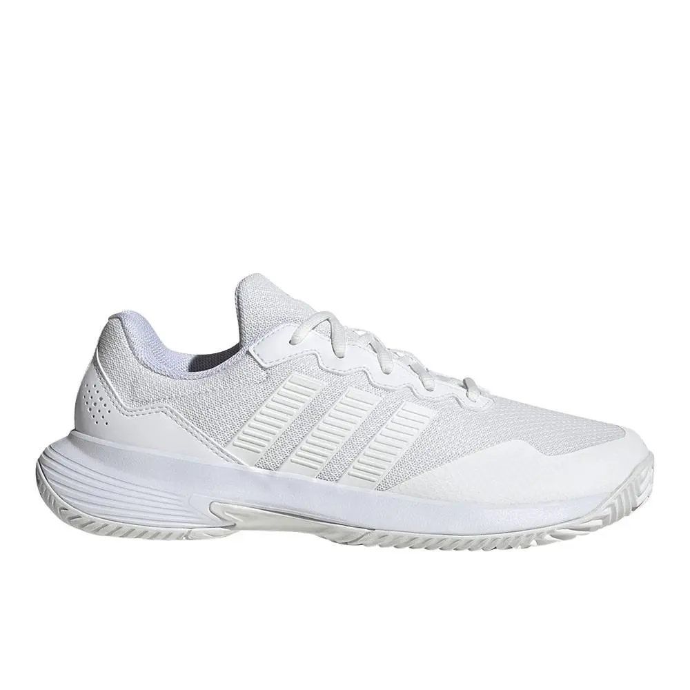 Adidas Gamecourt 2 Tennis Womens White Sneakers Athletic Shoes KI0786