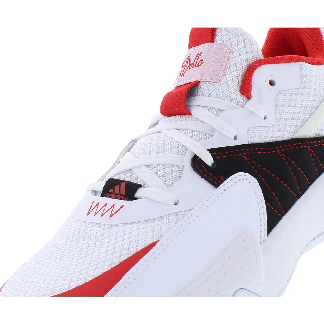 Adidas shoes - White/Red/Black, Main: White 4