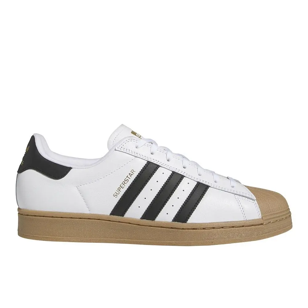 Adidas Superstar Adv Mens White Sneakers Athletic Shoes IE0669