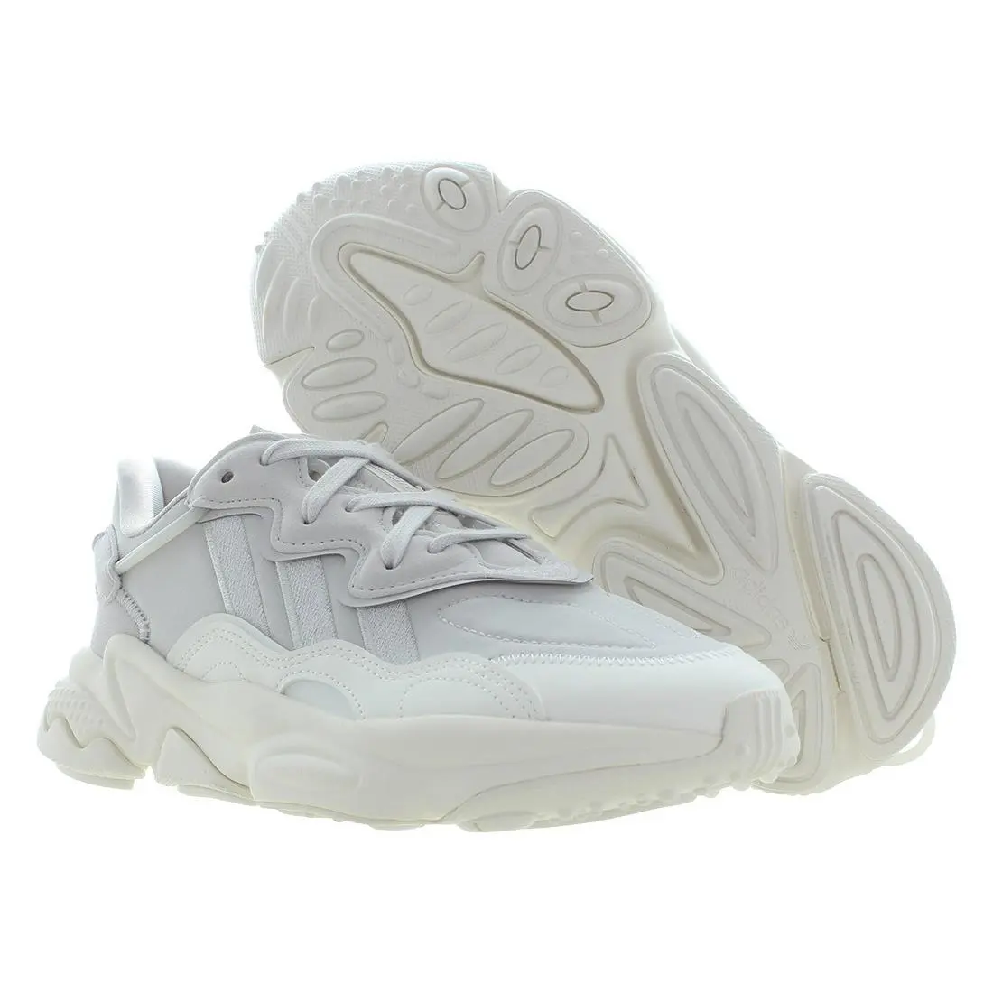 Adidas Ozweego Womens Shoes - Grey One/Grey One/Core White, Main: Grey
