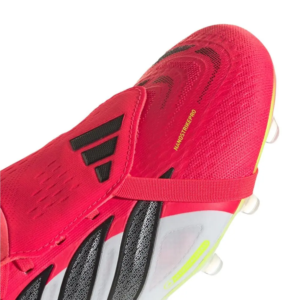 Adidas shoes - adidas Predator Pro FoldOver Tongue Artificial Ground Soccer Clea - JR7868 - Red, White 5
