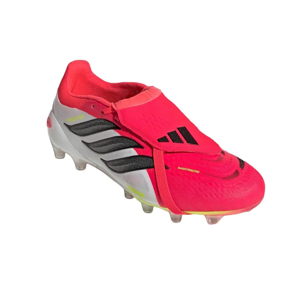 Adidas shoes - adidas Predator Pro FoldOver Tongue Artificial Ground Soccer Clea - JR7868 - Red, White 8