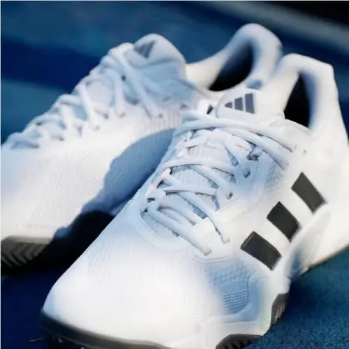 Adidas shoes - Cloud White / Black Blue Met. / Silver Metallic 19