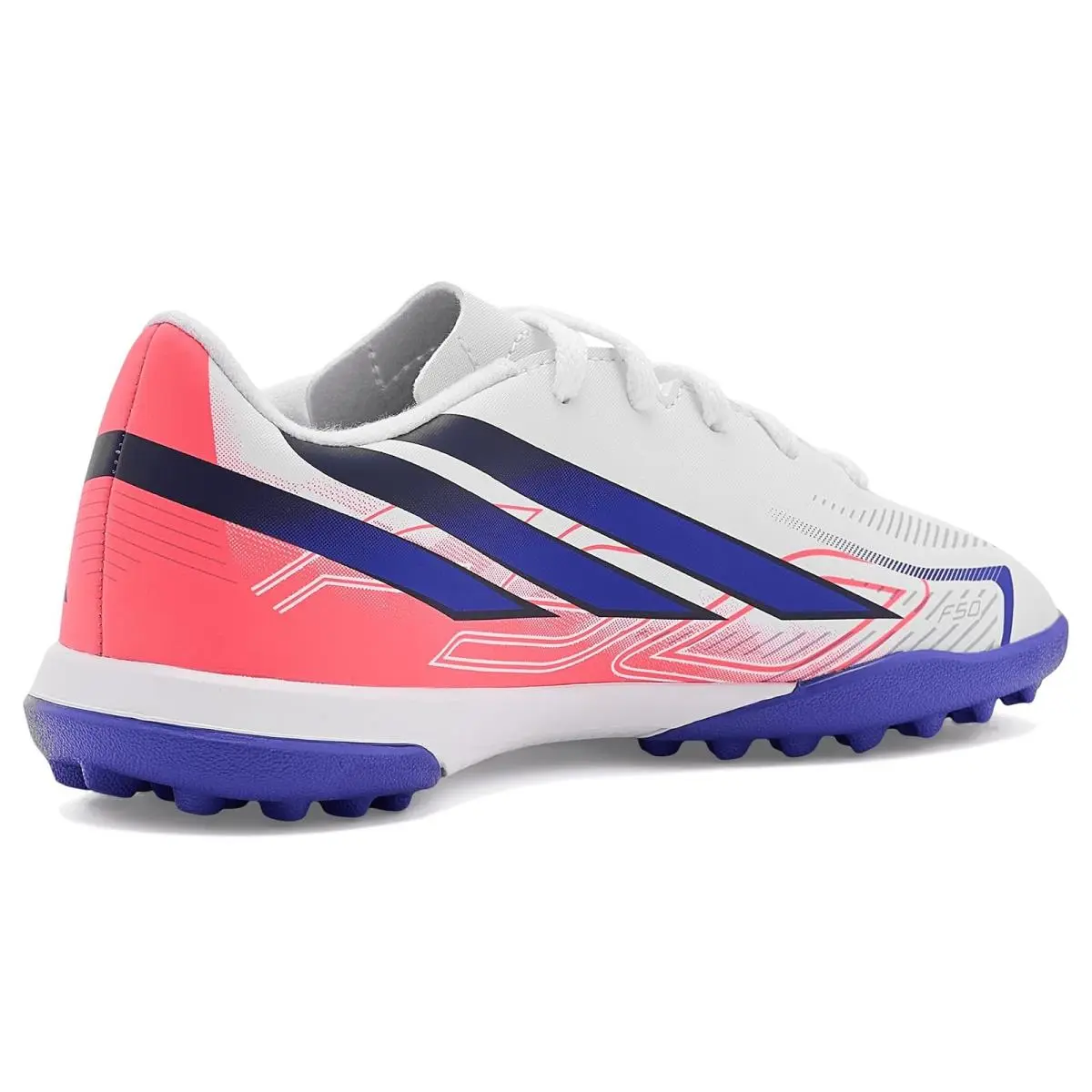 Adidas shoes - White/Solar Purple/Solar Turbo 1