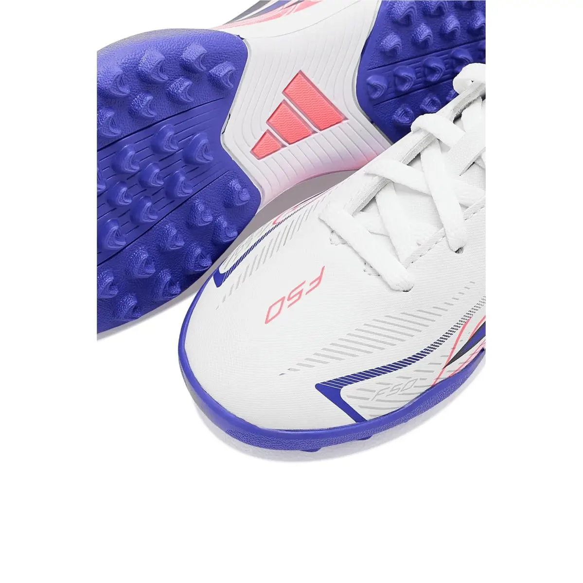 Adidas shoes - White/Solar Purple/Solar Turbo 4