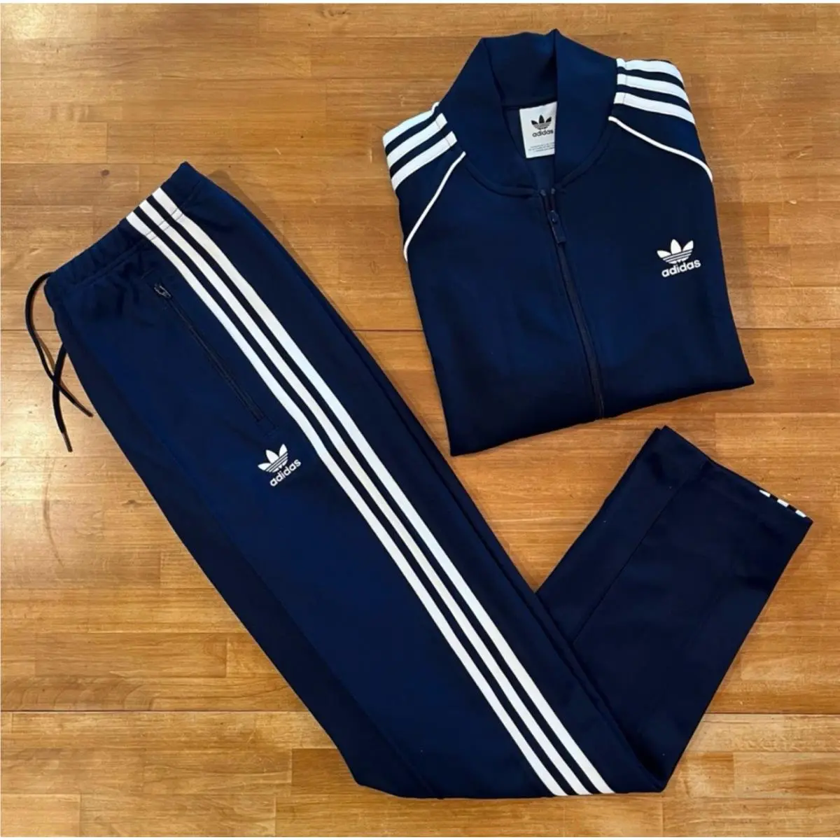 Originals Sst Superstar Tracksuit Mens Blue 2 Piece Set Multiple Sizes by Adidas