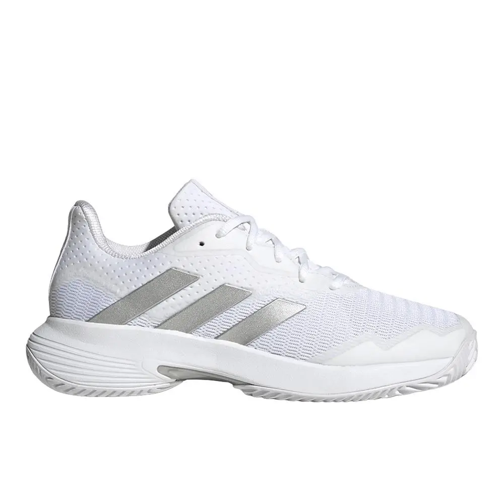 Courtjam Control Tennis Womens White Sneakers Athletic Shoes ID1543 by Adidas