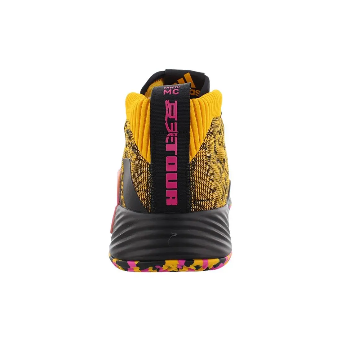 Adidas shoes - Core Black/Active Gold/Shock Pink, Main: Black 2