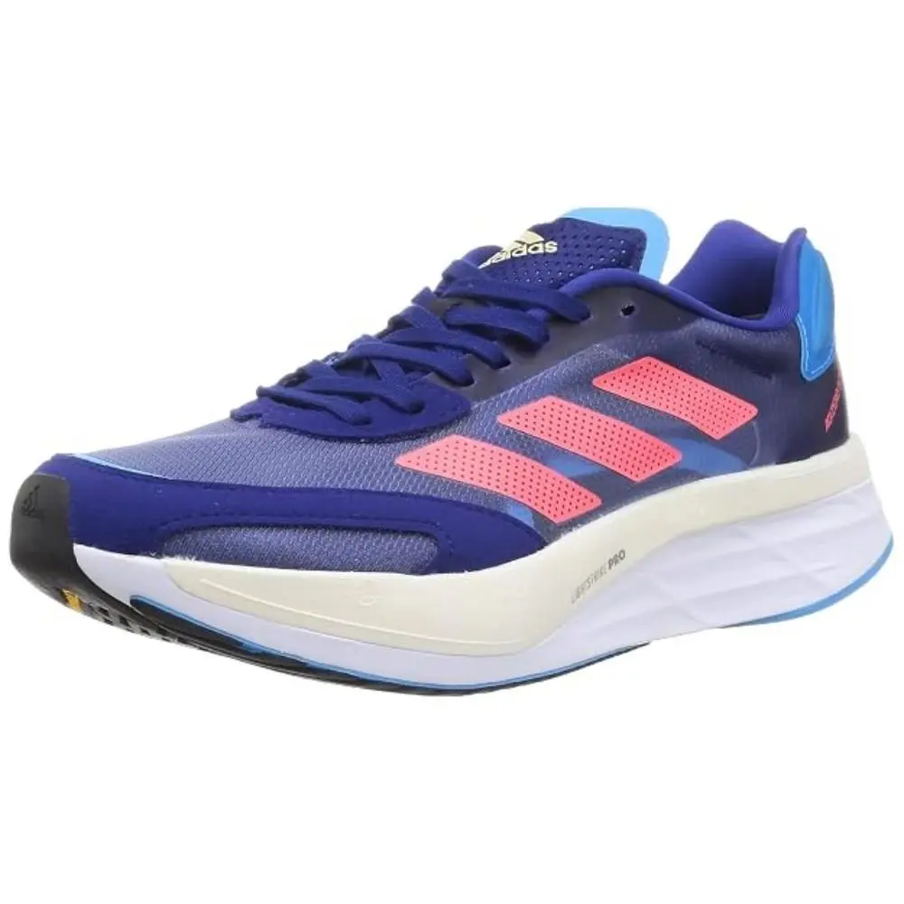 Adidas Adizero Boston 11 GY0926 Sneakers Womens 12.5 Blue Running Shoes ZOGG3445 - Blue