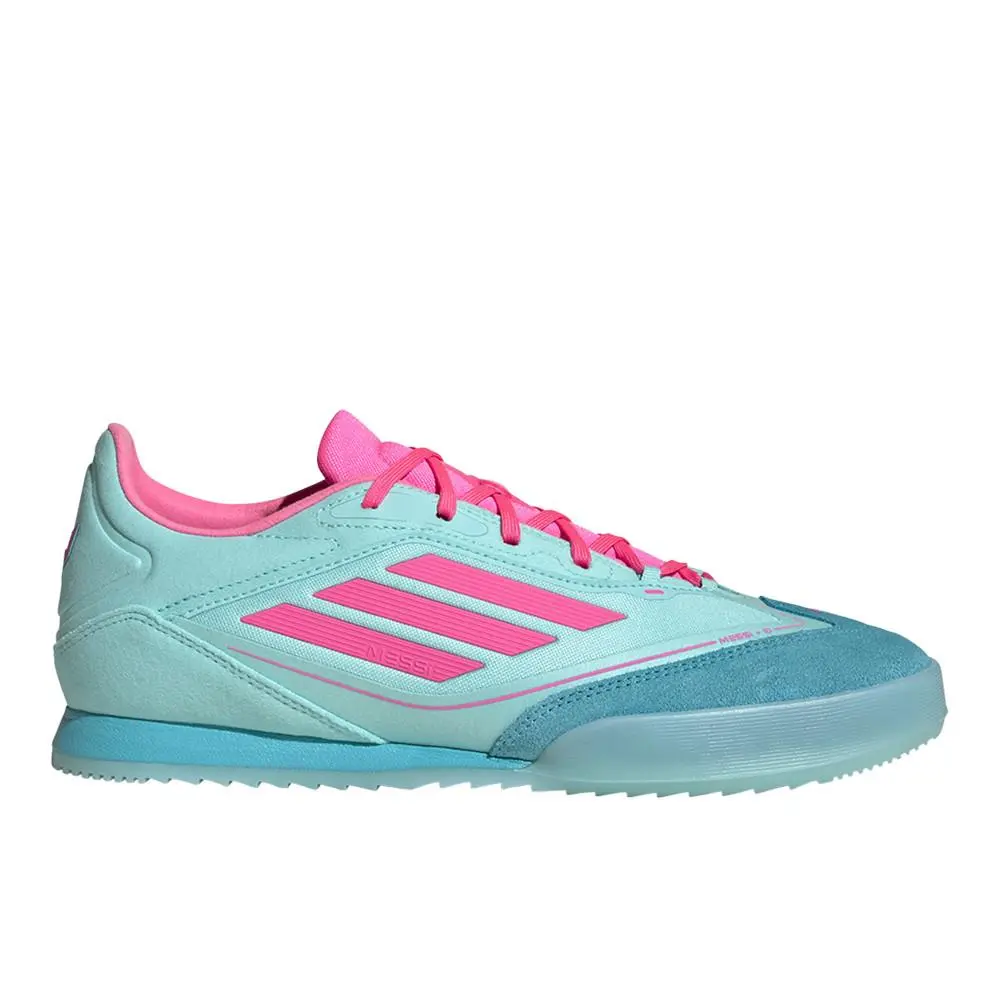 Adidas F50 Messi Freestyle Indoor Mens Blue Sneakers Athletic Shoes JH8831-A