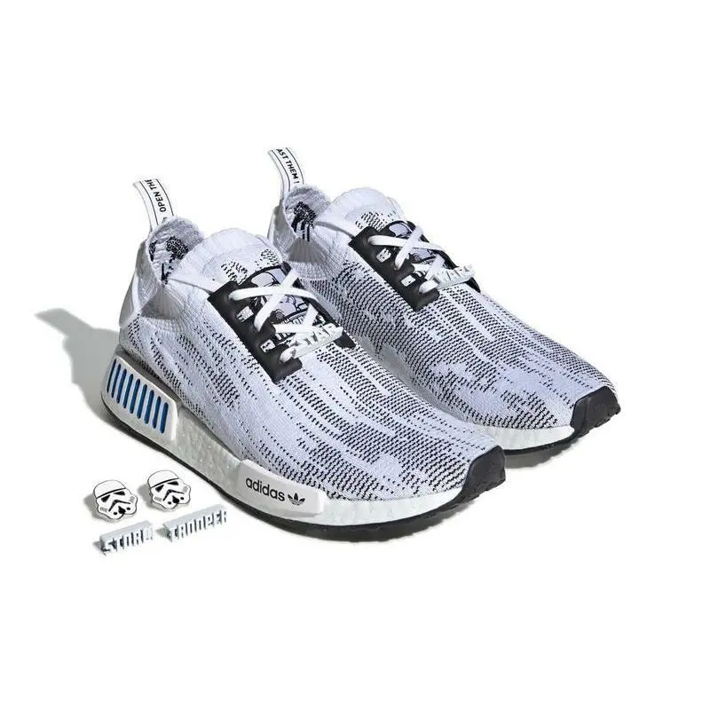 Adidas shoes - Adidas NMD R1 Star Wars Storm Trooper - FY2457 - White 14