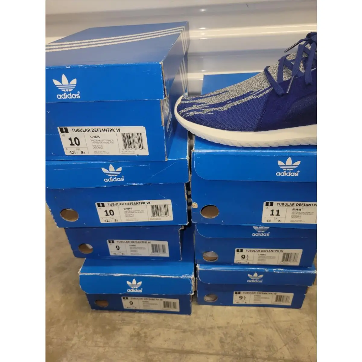 Adidas shoes - adidas Tubular Defiant - Tubular Defiant - SHOES1000 - Blue 9
