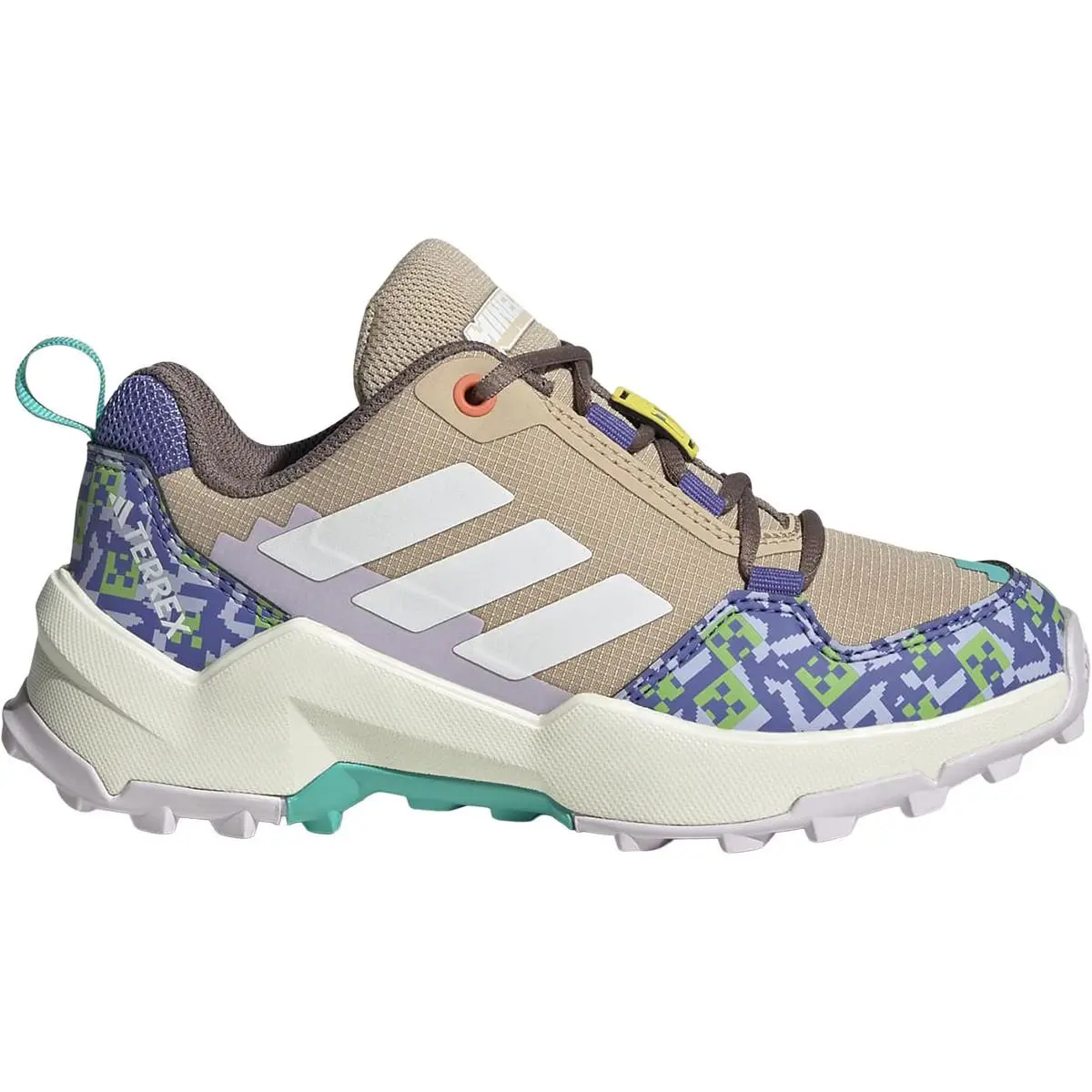 Terrex Terrex AX4R Minecraft Hiking Shoe - Kids` Magic Beige/Ftwr White by Adidas