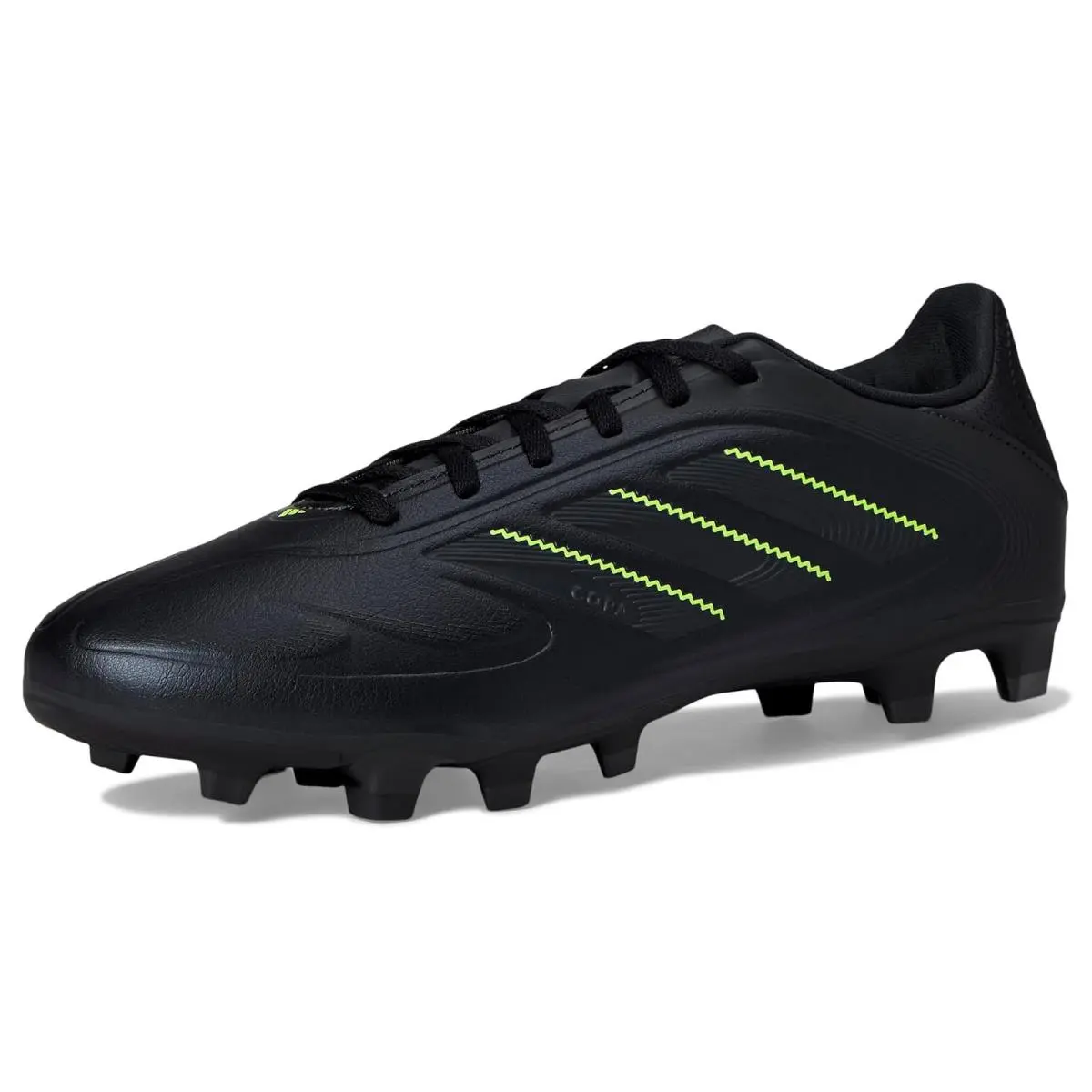 Adidas shoes - Black/Solid Grey/Lucid Lemon 5