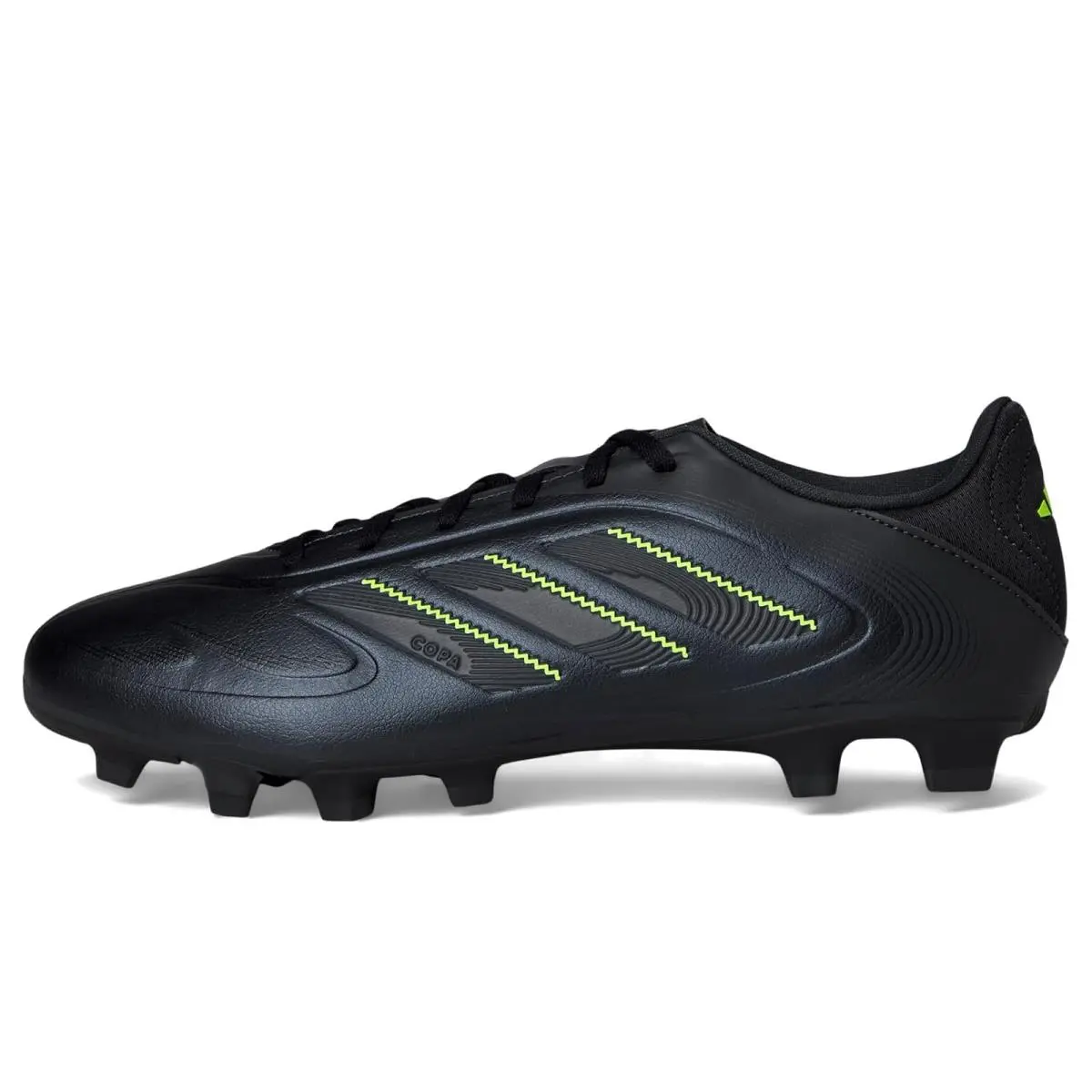 Adidas shoes - Black/Solid Grey/Lucid Lemon 9