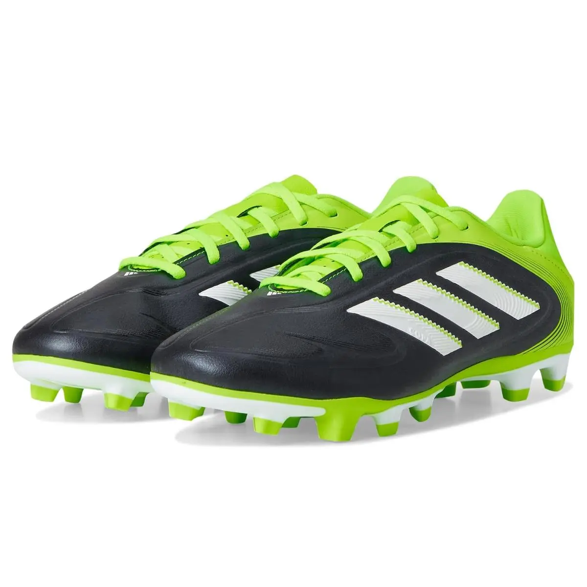 Unisex Shoes  Copa Club Pure 3 Firm/multi Ground Soccer Cleats Black/White/Lucid Lemon by Adidas
