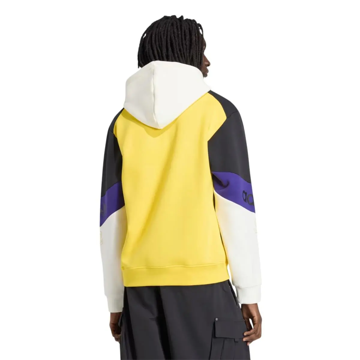 Adidas clothing - Adidas Archive Football Graphic Hoodie - KD7917 - Yellow 2