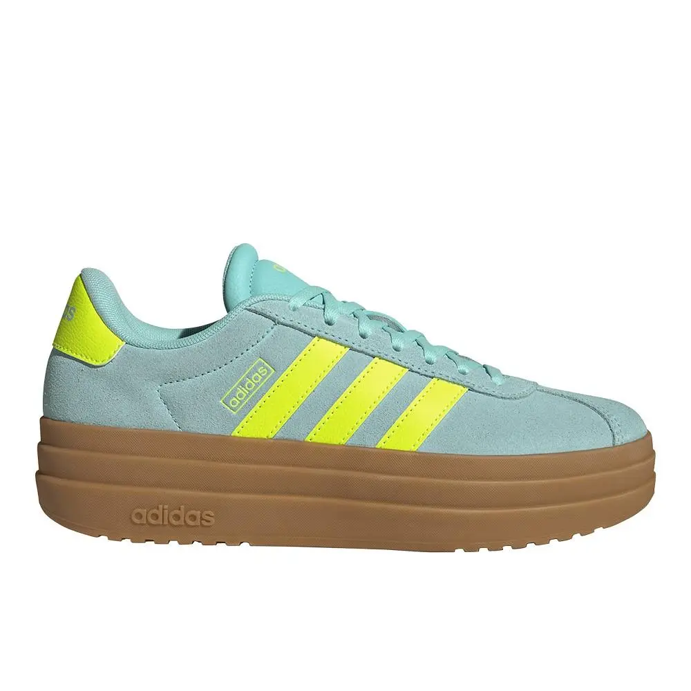 Adidas Vl Court Bold Womens Green Sneakers Casual Shoes IH9158