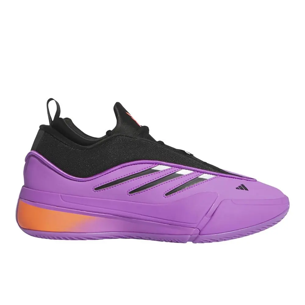 Adidas Dame 9 Low Trainers Mens Purple Sneakers Athletic Shoes IE3626