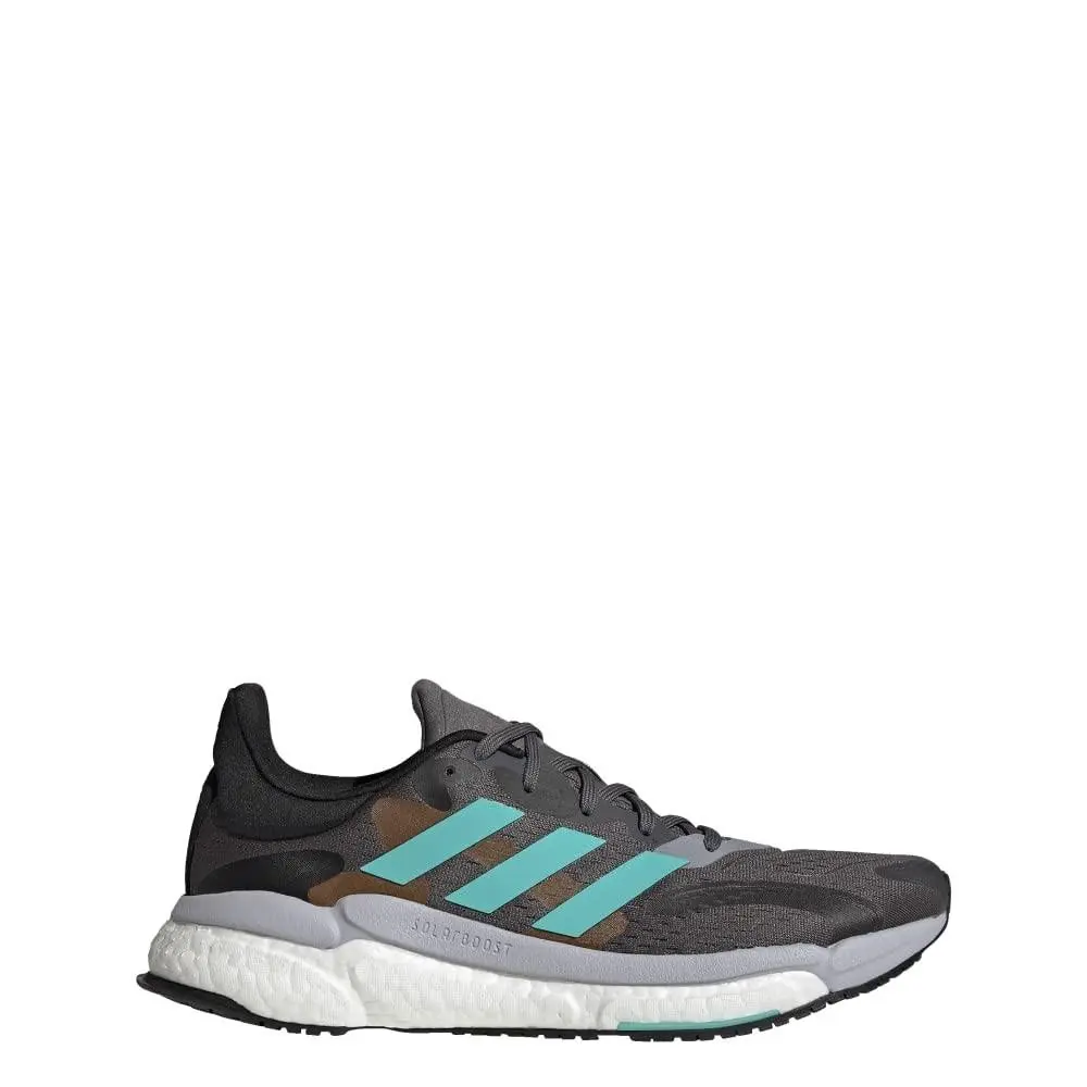 Adidas Mens Solar Boost 4 M Low Shoes - Grey Five