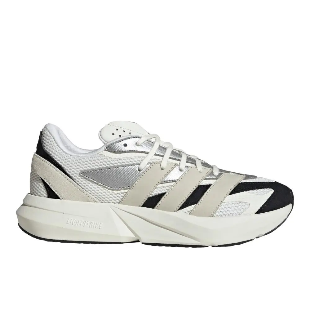 Lightblaze Mens White Sneakers Casual Shoes JR7213 by Adidas